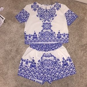 Beautiful Two-Piece Set with Pockets